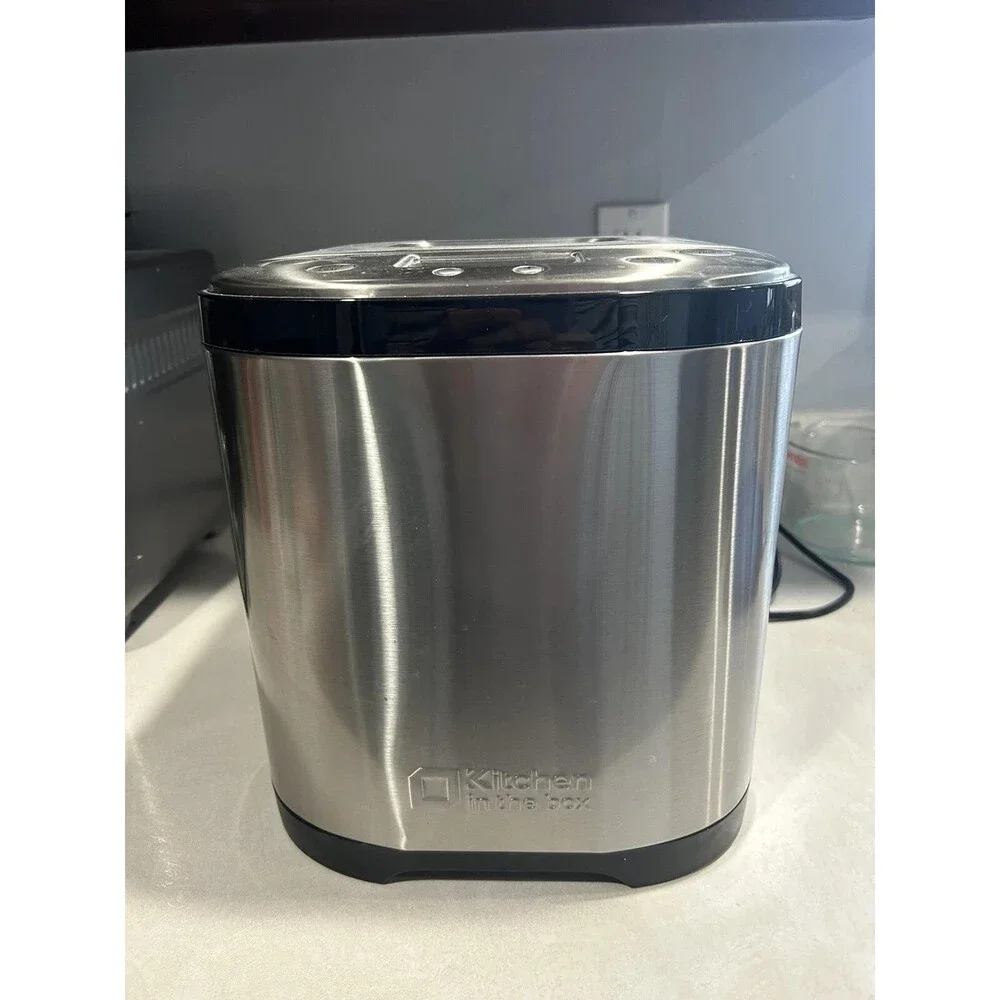 Kitchen In The Box BM01 15 in 1 2LB Stainless Steel Automatic Bread Maker